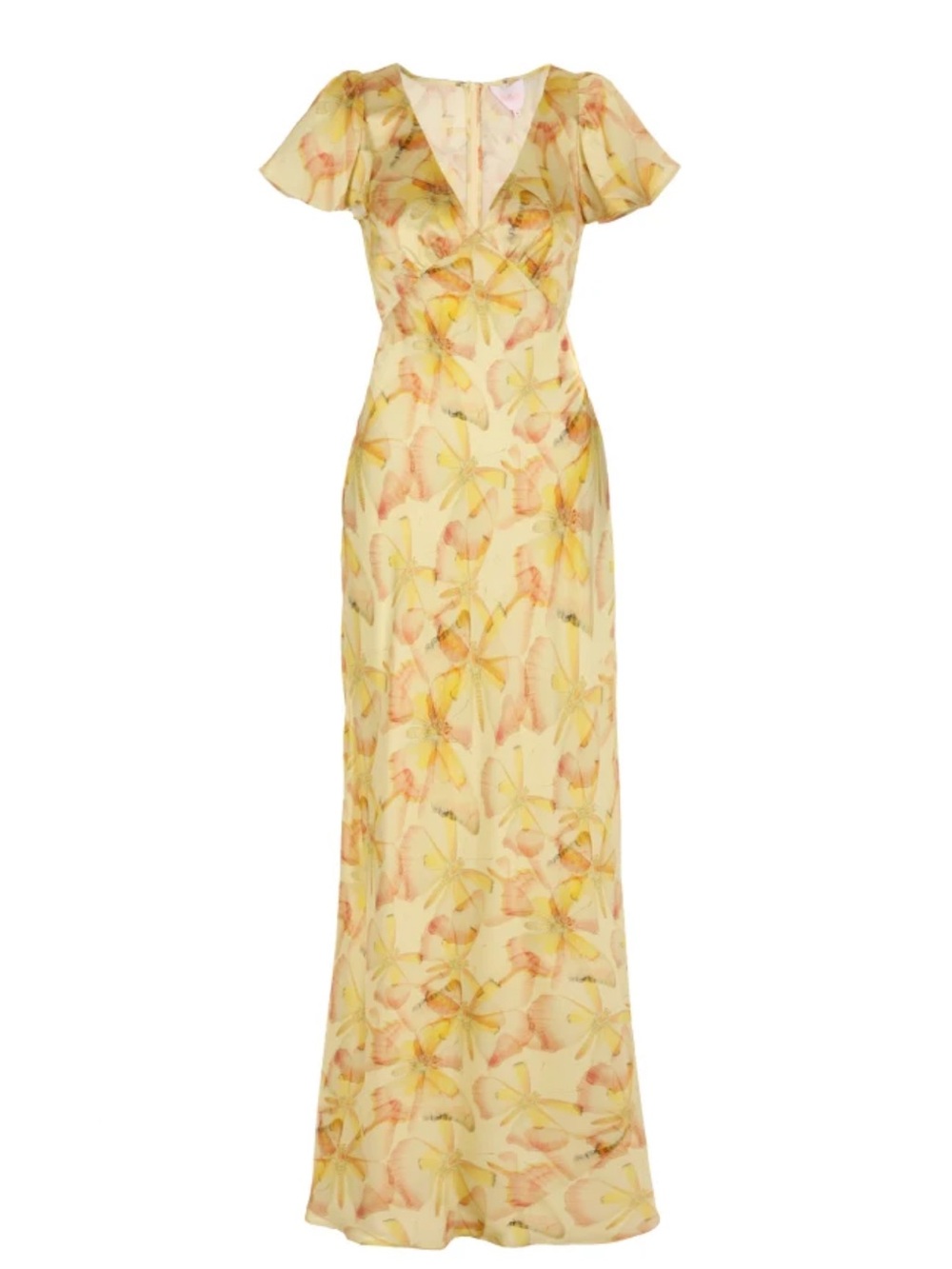 ISO Selkie Flutter Slip Dress in Sunshine Flight